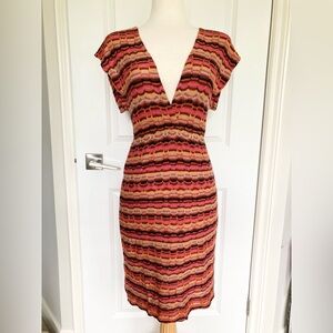 Gorgeous Knitted Dress, Vintage, EUC